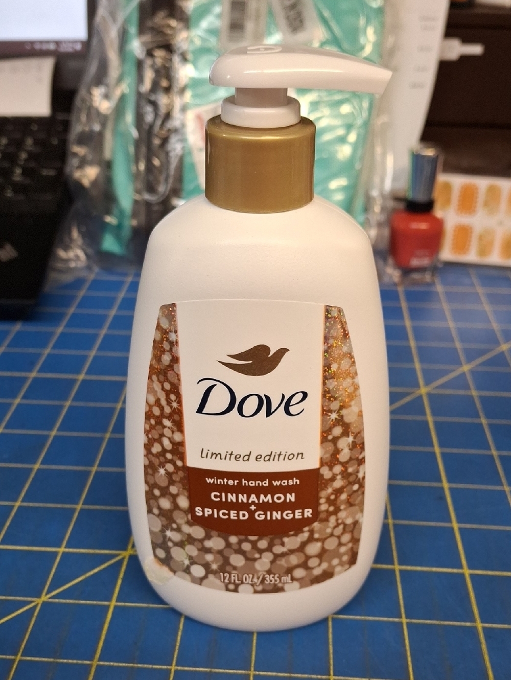 Dove Cinnamon Spiced Ginger Limited Edition Hand Wash 355ml New Bottle